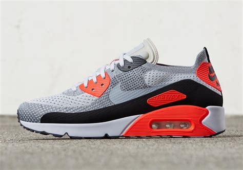 nike air max 90 ultra 2.0 flyknit weiß rot|Mehr.